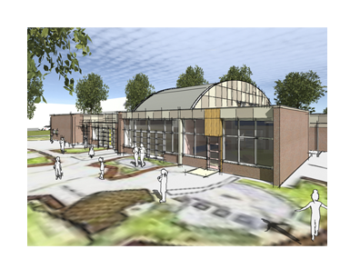 APELDOORN, VERNIEUWBOUW SCHOOLGEBOUW ’t SCHRIJVERTJE GENTIAANSTRAAT 578