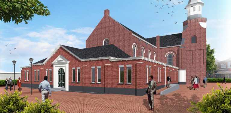 NUNSPEEt, uitbreiding Dorpskerk hervormde gemeente Nunspeet